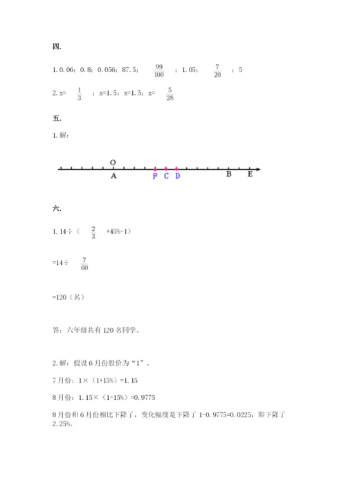 小升初数学综合模拟试卷（综合卷）.docx