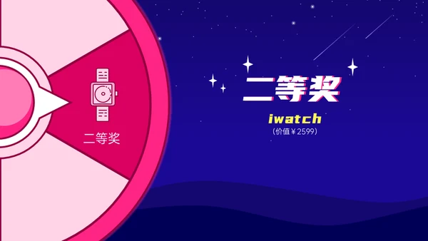 公司年终盛典年会活动抽奖通用PPT模板