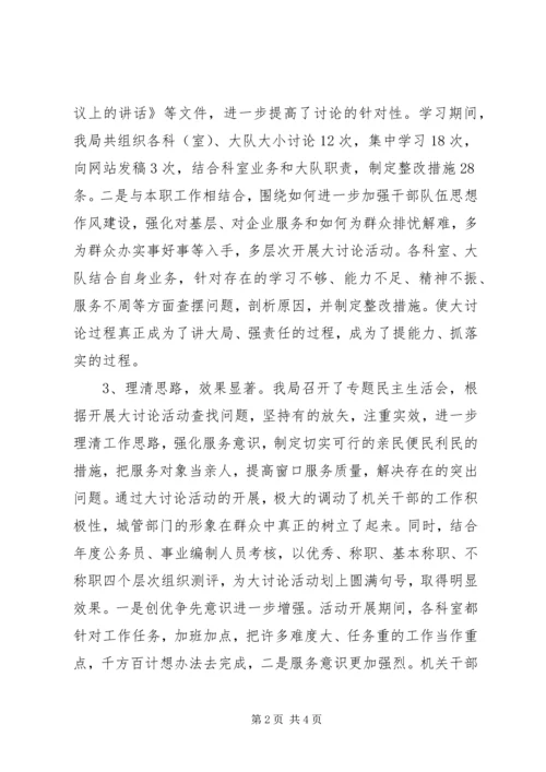 城管工作开展情况汇报范文.docx