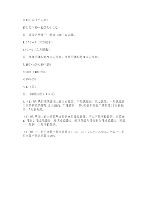小升初数学考前检测试题附参考答案（b卷）.docx
