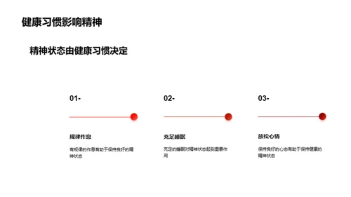 健康生活的秘诀