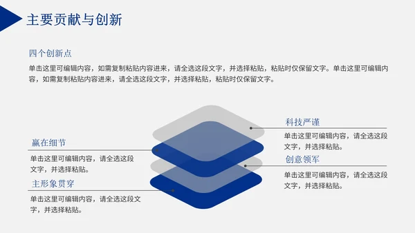 毕业论文答辩通用PPT模板