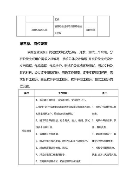 软件研发部管理新规制度.docx