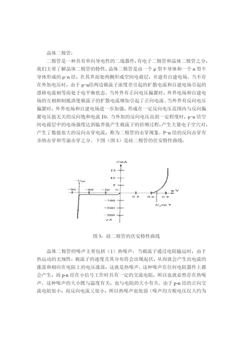 民生学院07通信论文通信电子电路噪声干扰及克服方法2.docx