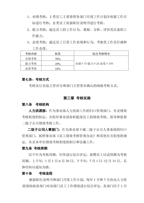 员工绩效考核管理办法.docx