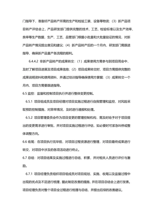 公司项目管理制度.docx