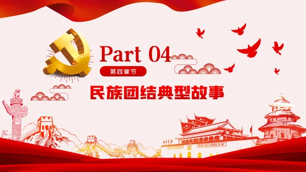 立足本职岗位维护民族团结党课PPT模板