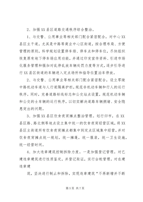 城市管理行政执法工作情况汇报.docx