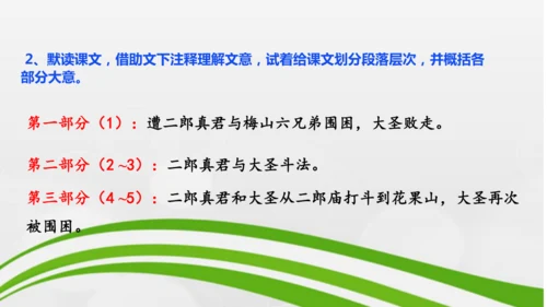 第21课《小圣施威降大圣》课件-2024-2025学年七年级语文上册同步备课优质课件（统编版2024