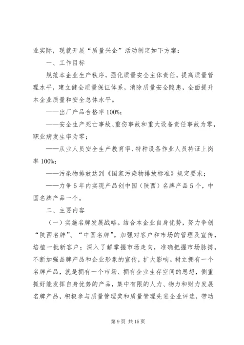 质量兴企工作实施方案_1.docx