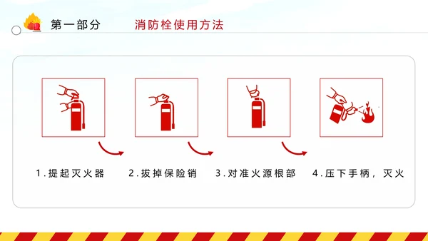 消防日减灾灭火救火逃生安全知识培训PPT