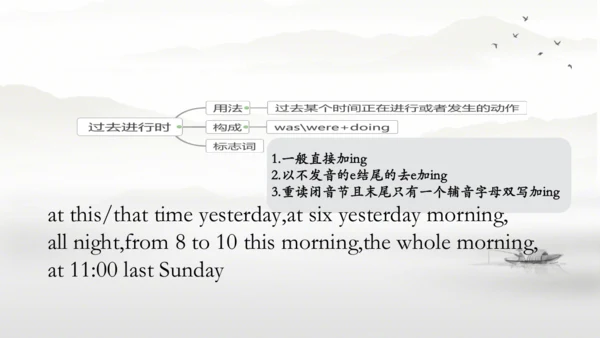 Unit 5 期末复习短语归纳课件（人教八下Unit5 What were you doing wh