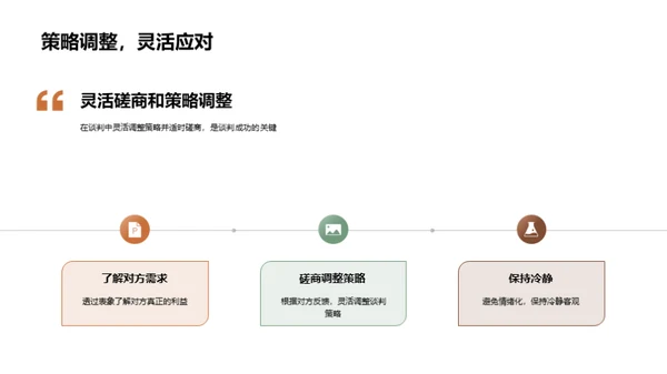 谈判策略与项目管理