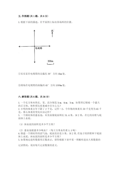 小升初六年级期末测试卷（巩固）.docx