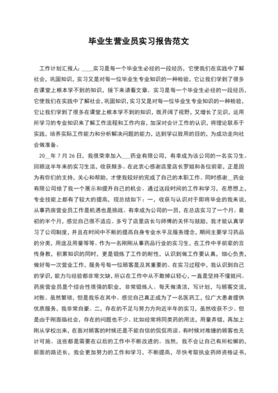 毕业生营业员实习报告范文.docx