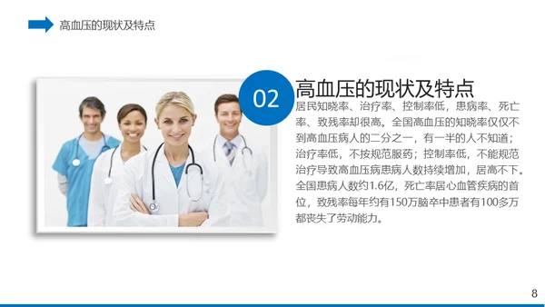 高血压心脏疾病治疗医药医疗通用PPT模板