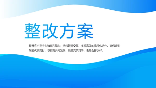 蓝色大气企业公司宣传简介动态PPT模板