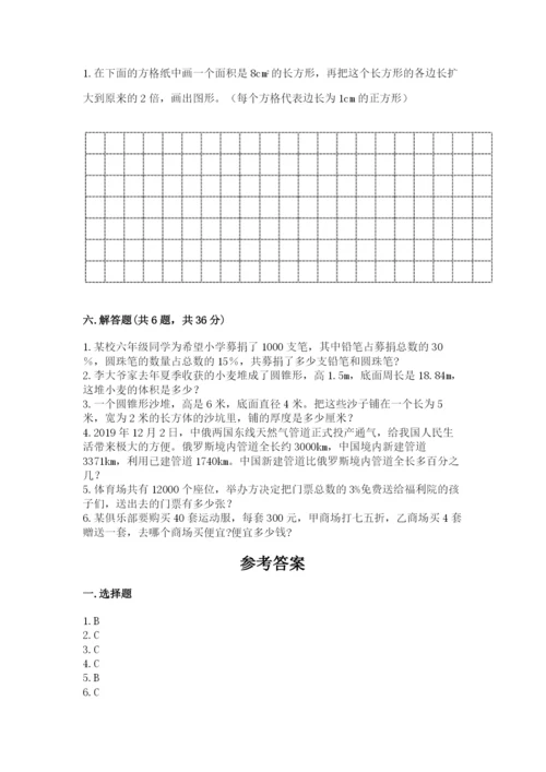 南阳市小升初数学测试卷精编.docx