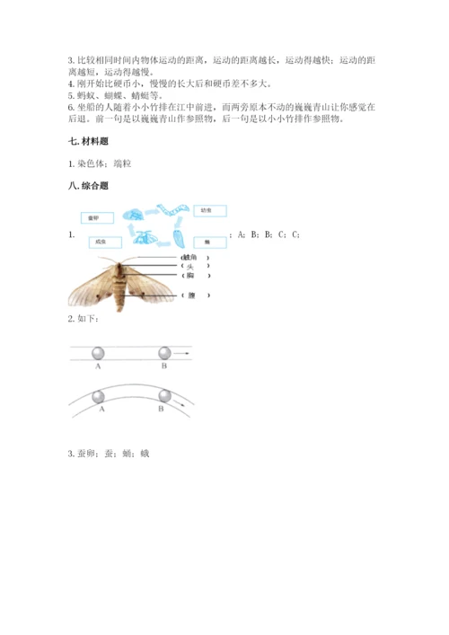 教科版小学科学三年级下册 期末测试卷附完整答案【全国通用】.docx