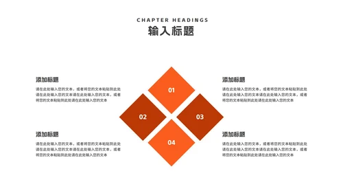简约风橘色会计专业论文答辩汇报PPT模板
