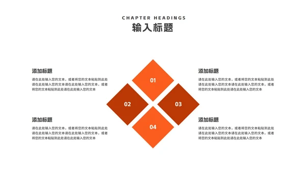 简约风橘色会计专业论文答辩汇报PPT模板