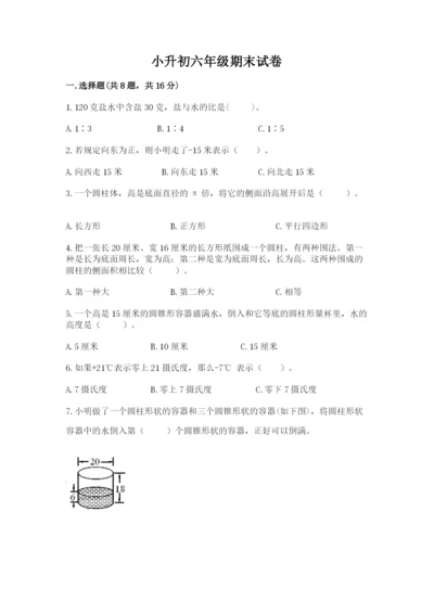 小升初六年级期末试卷word版.docx