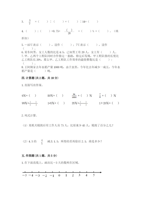 沪教版小学数学六年级下册期末检测试题含答案（培优a卷）.docx