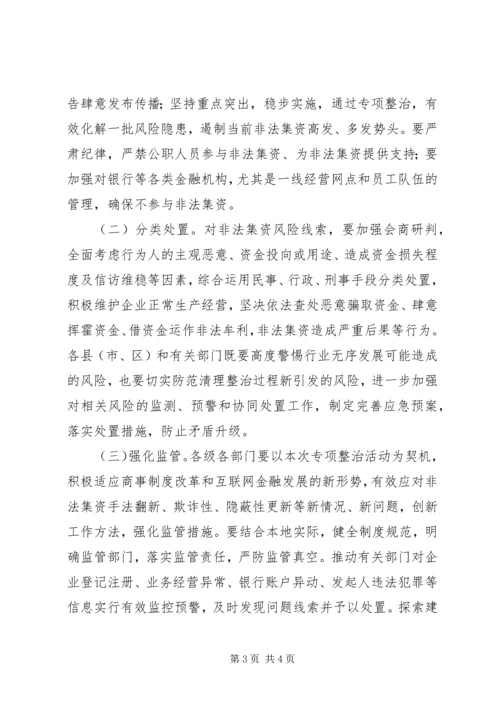 非法集资问题专项整治活动方案.docx