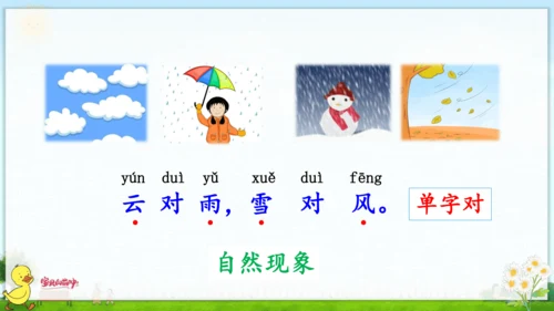 识字（一）5 对韵歌 课件