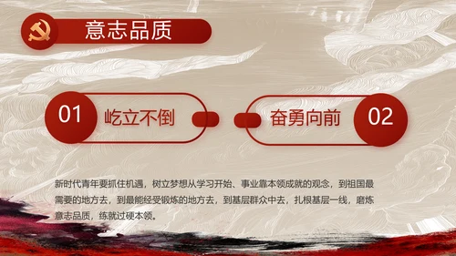 党支部党史学习教育工作总结动态PPT