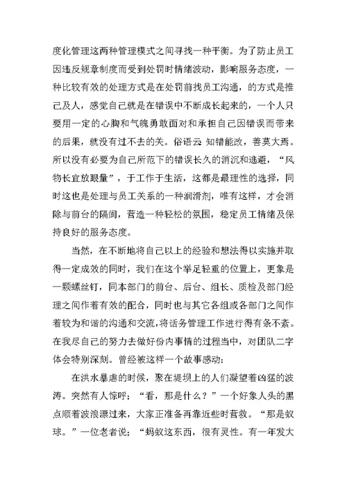 客服个人工作总结体会