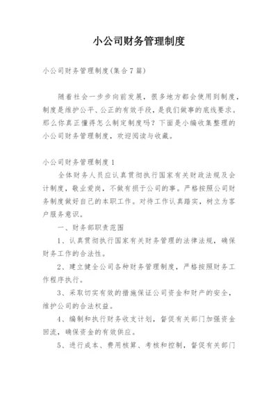 小公司财务管理制度_13.docx