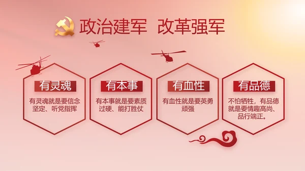 简约红色党建党支部年终工作总结PPT