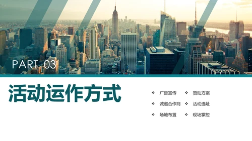 2019商务大气活动方案策划书PPT模板