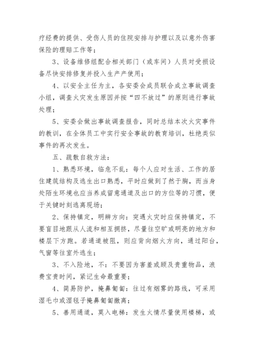 火灾应急预案参考范文.docx