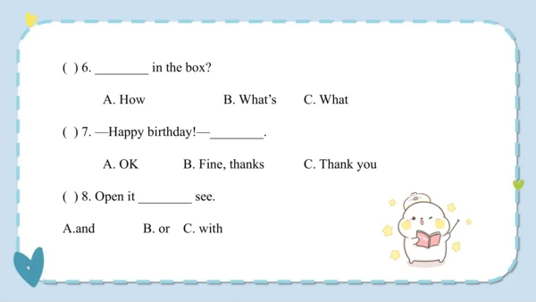 Unit 5 I like those shoes  Lesson 25- Lesson 26  课