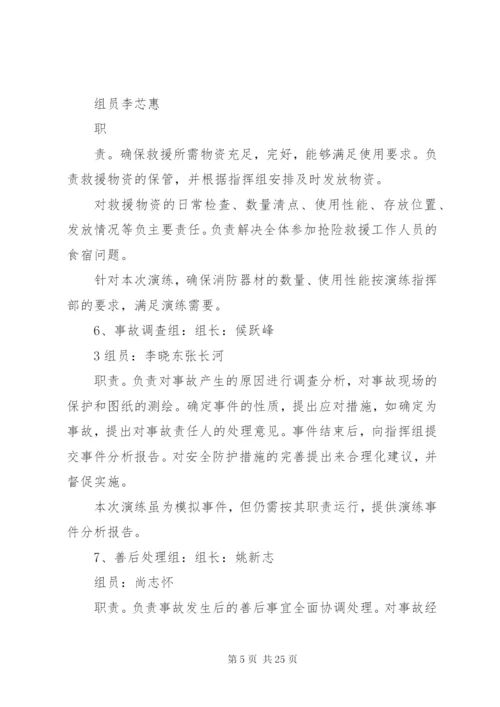 火灾事故应急演练方案.docx