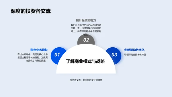 保险业融资规划PPT模板