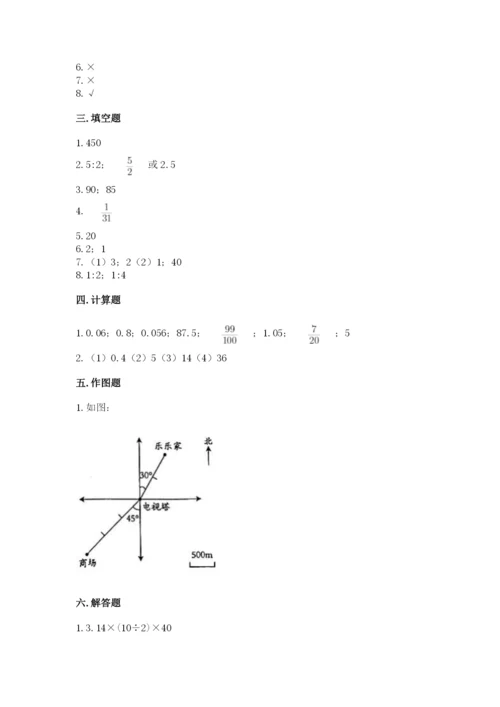 小升初数学期末测试卷（有一套）.docx