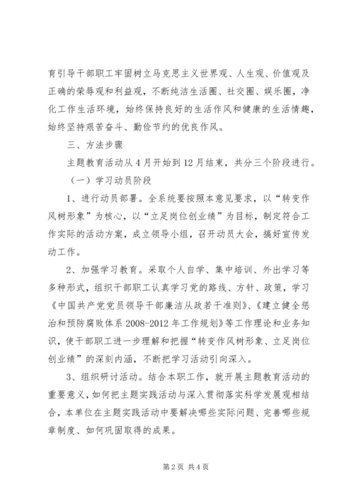 人社系统主题教育工作意见.docx