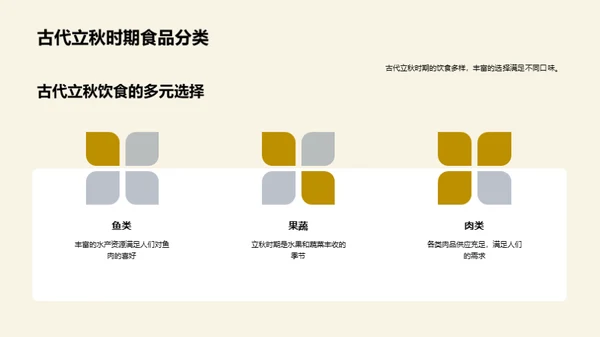 立秋佳肴：古今交融