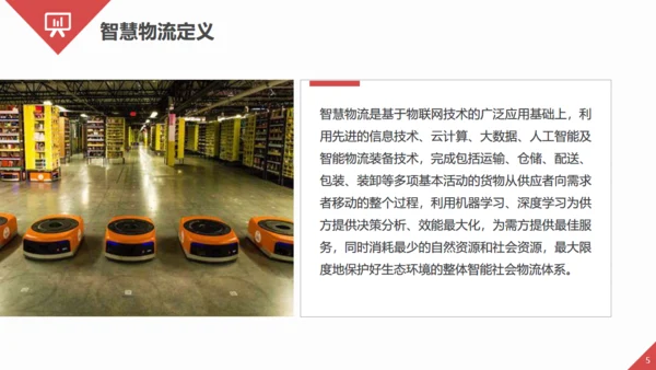 智慧物流快递发展趋势通用PPT模板