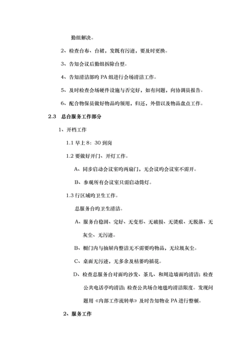 大厦管理专题方案及其管理新版制度.docx