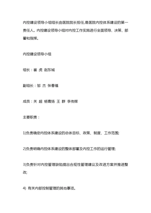 医院内部控制工作计划.docx