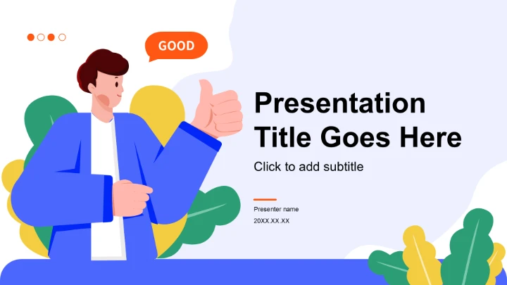 班委竞选主题PPT主题