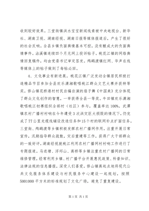 落实意识形态工作督查情况报告.docx