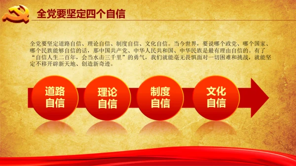 重温入党誓词入党志愿书不忘初心PPT模板