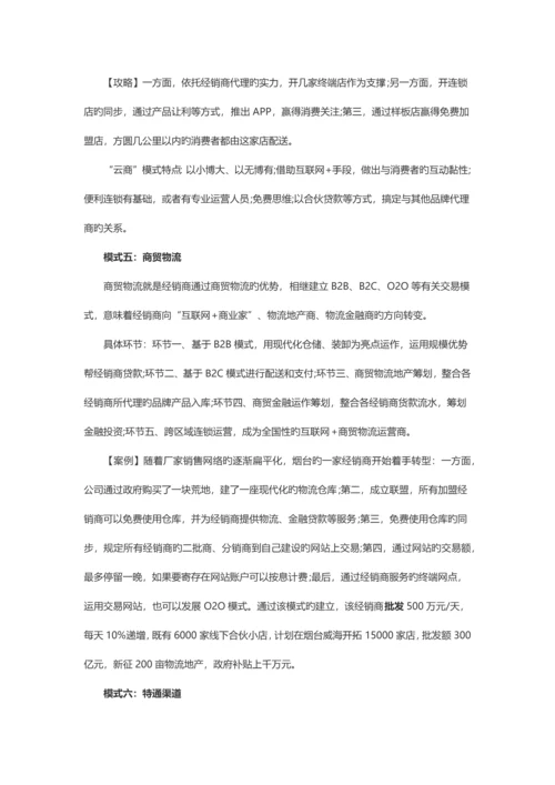 互联网+快消品-经销商运营8大模式最全解析.docx