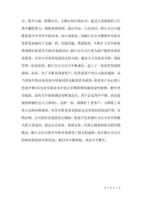 非车险业务的措施选择.docx