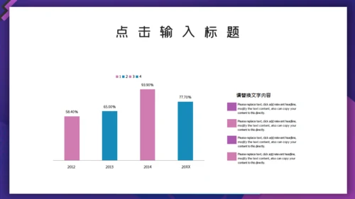 职位前台工作汇报通用PPT模板